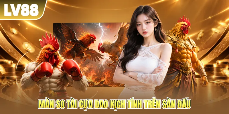 Màn so tài cựa dao kịch tính trên sàn đấu Màn so tài cựa dao kịch tính trên sàn đấu